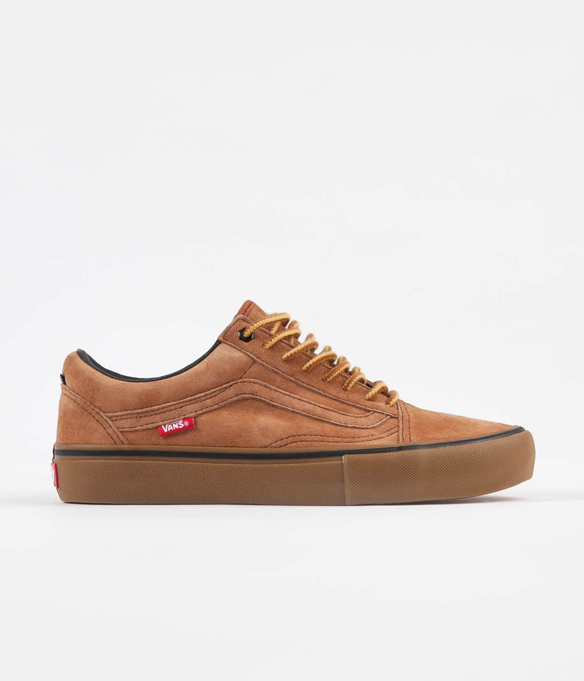 vans old skool pro camel