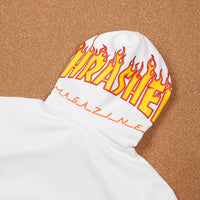 vans x thrasher hoodie white