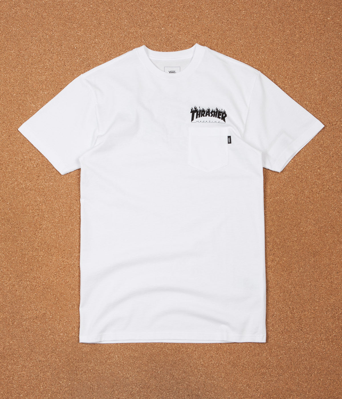 vans x thrasher t shirt