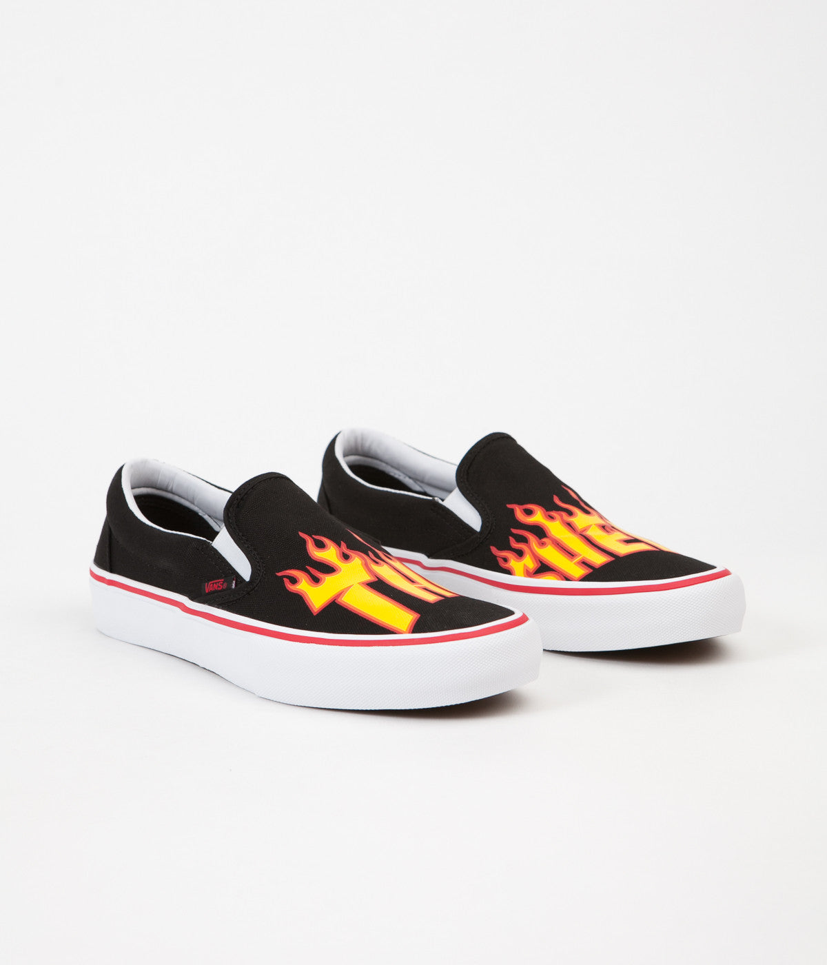 vans x thrasher slip on pro