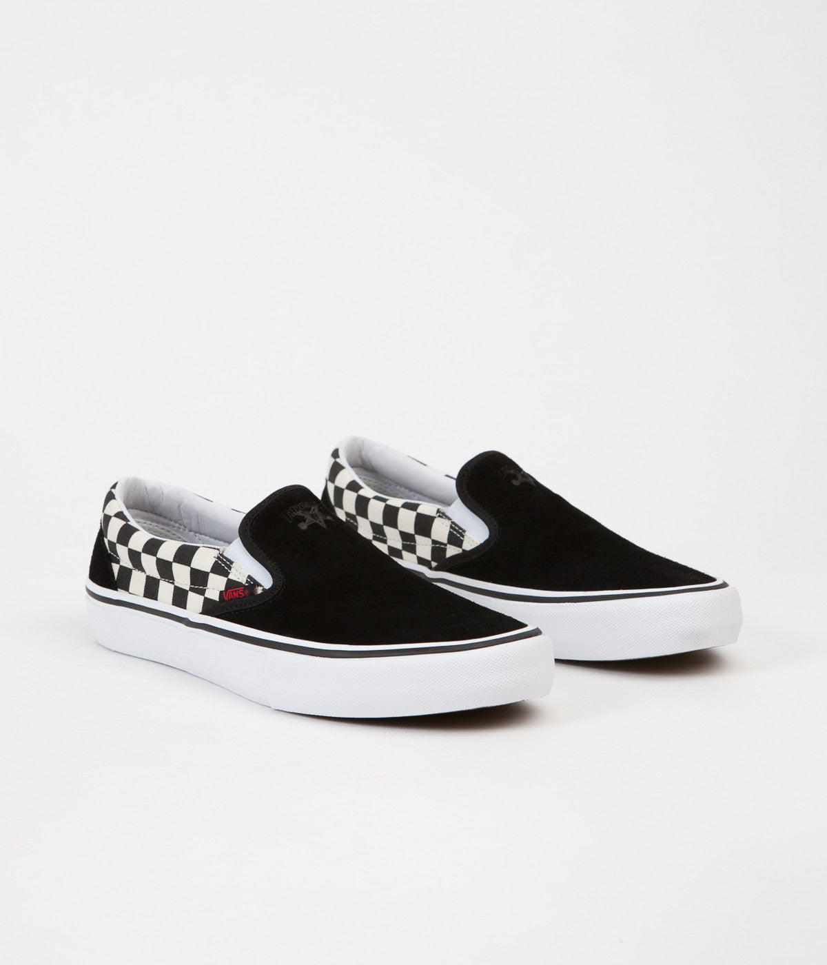 vans slip on thrasher checkerboard 