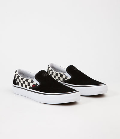 vans slip on pro thrasher checker