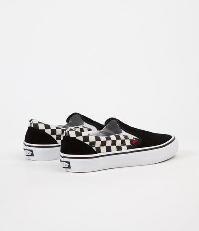 vans thrasher slip on pro checkerboard