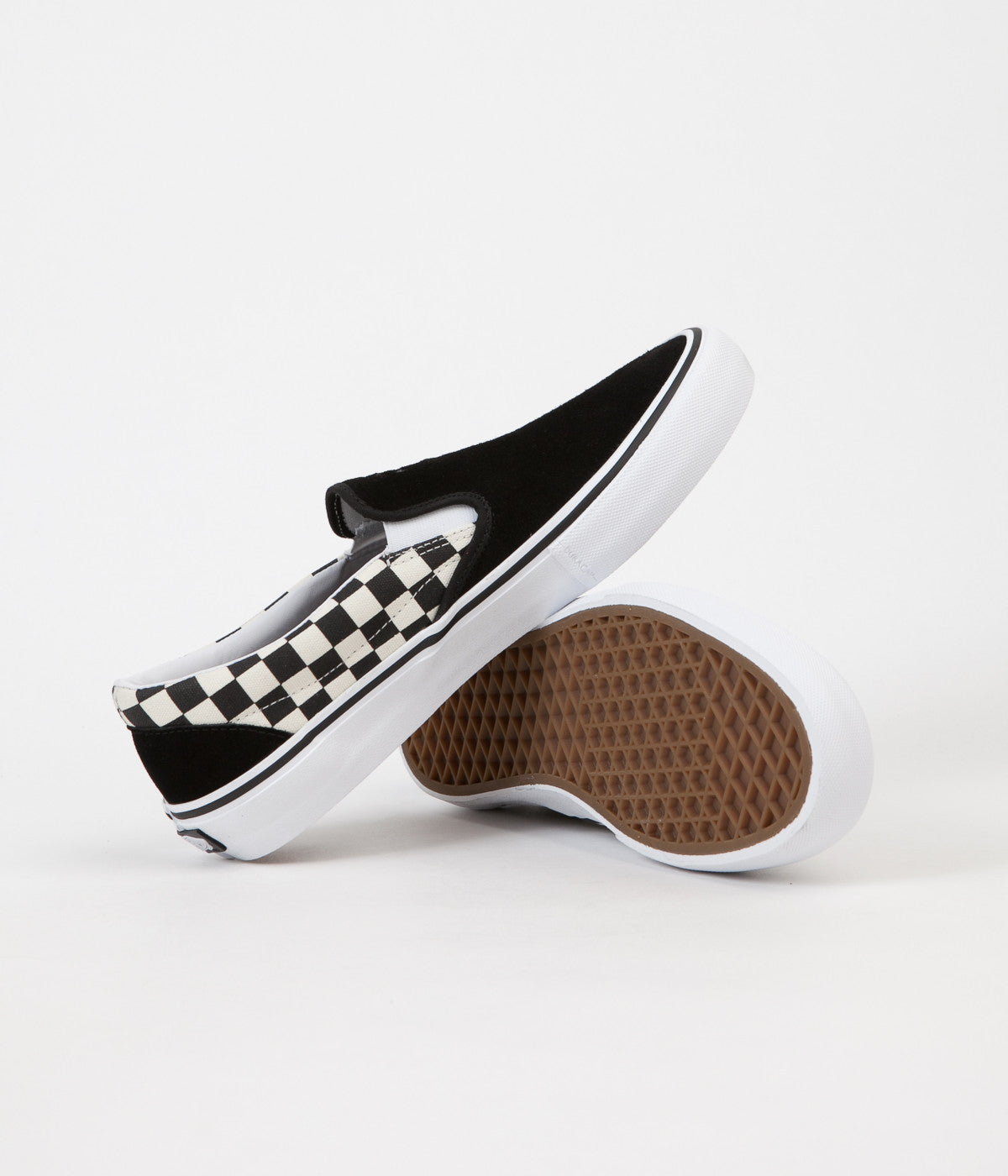 vans slip on pro thrasher checkerboard