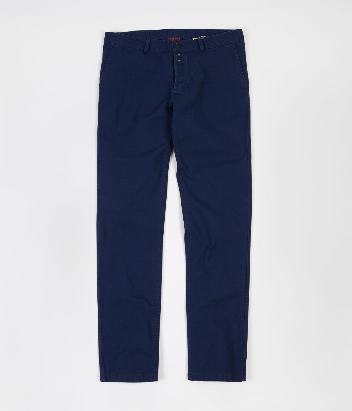 Vetra Pants - Cotton/Linen Herringbone - Navy | undefined | Huckberry