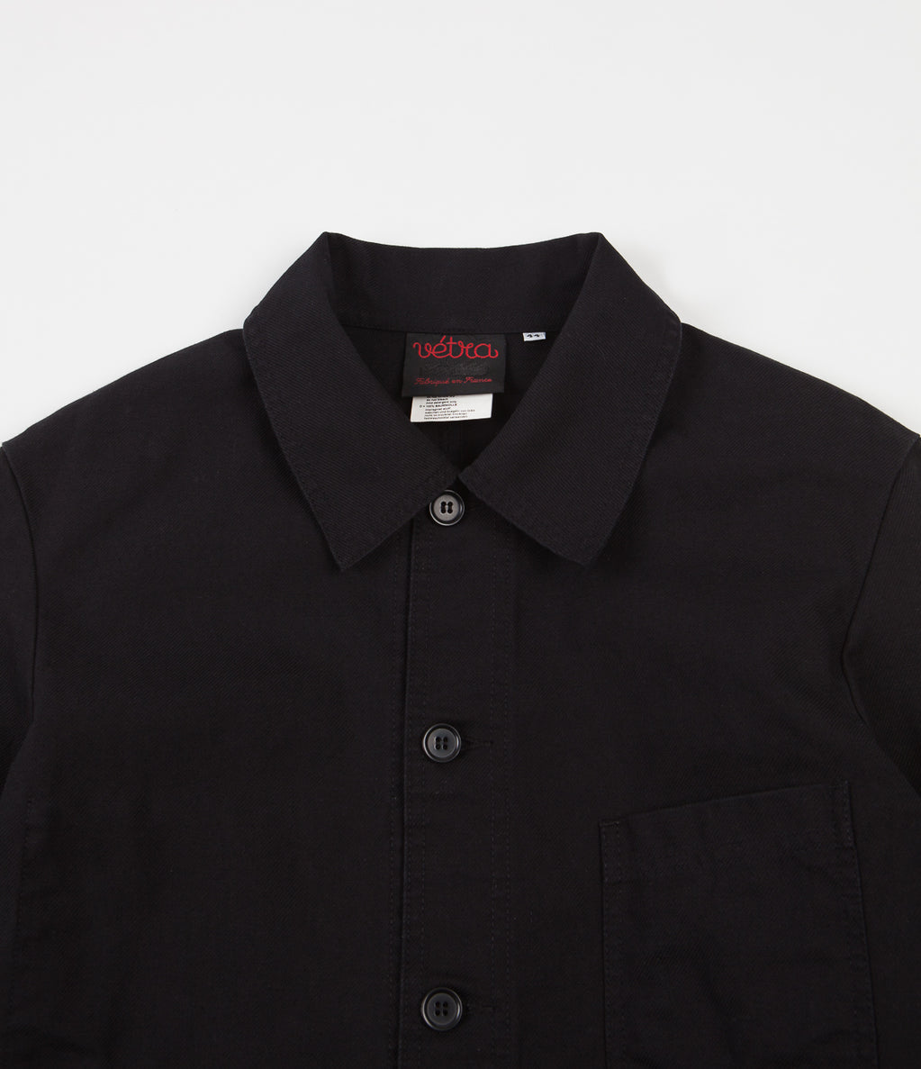 Vetra No.4 Workwear Jacket - Black | Flatspot