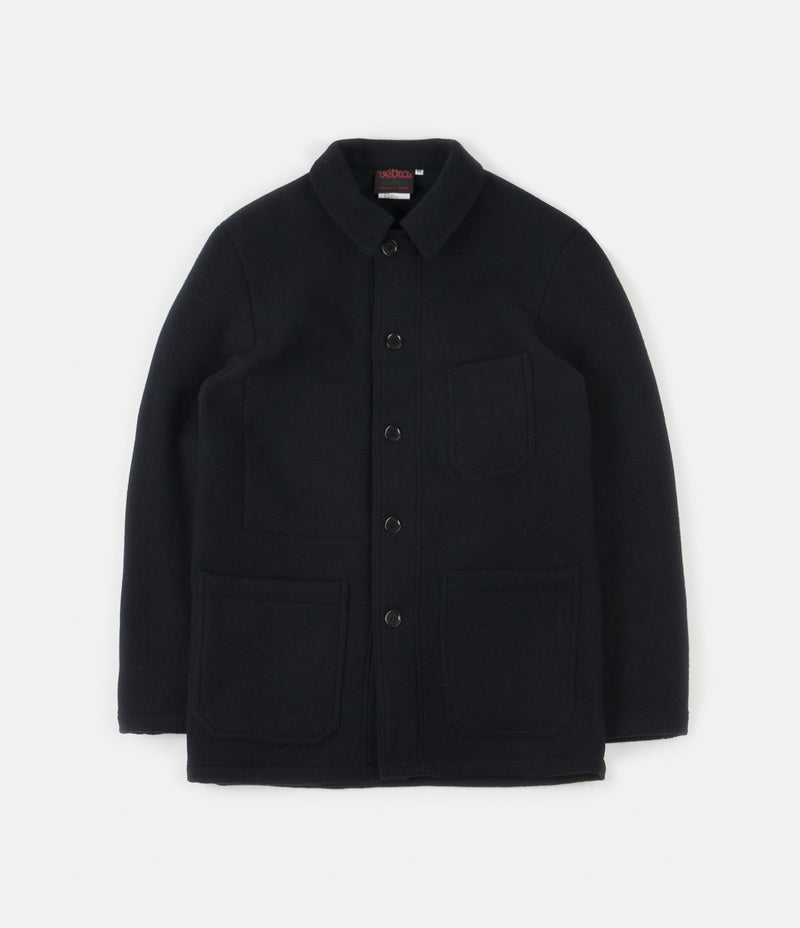 Vetra Workwear Double Face Melton Jacket - Navy | Flatspot