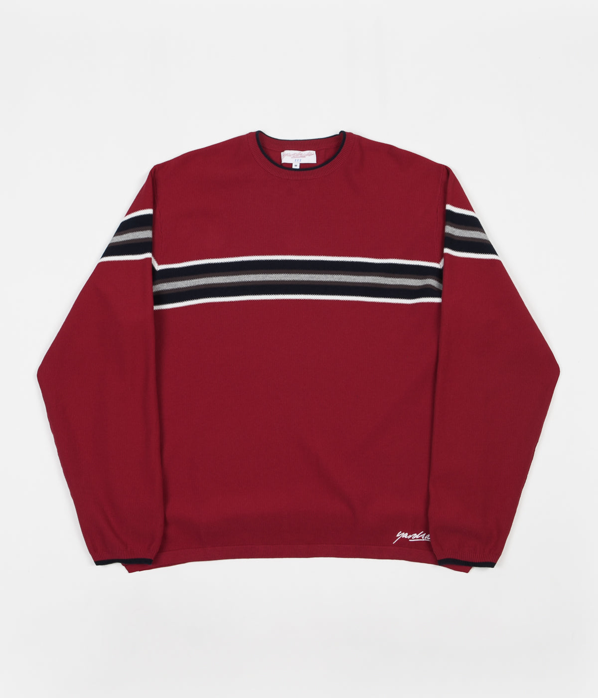 yardsale LOUNGE KNIT RED/WHITE-