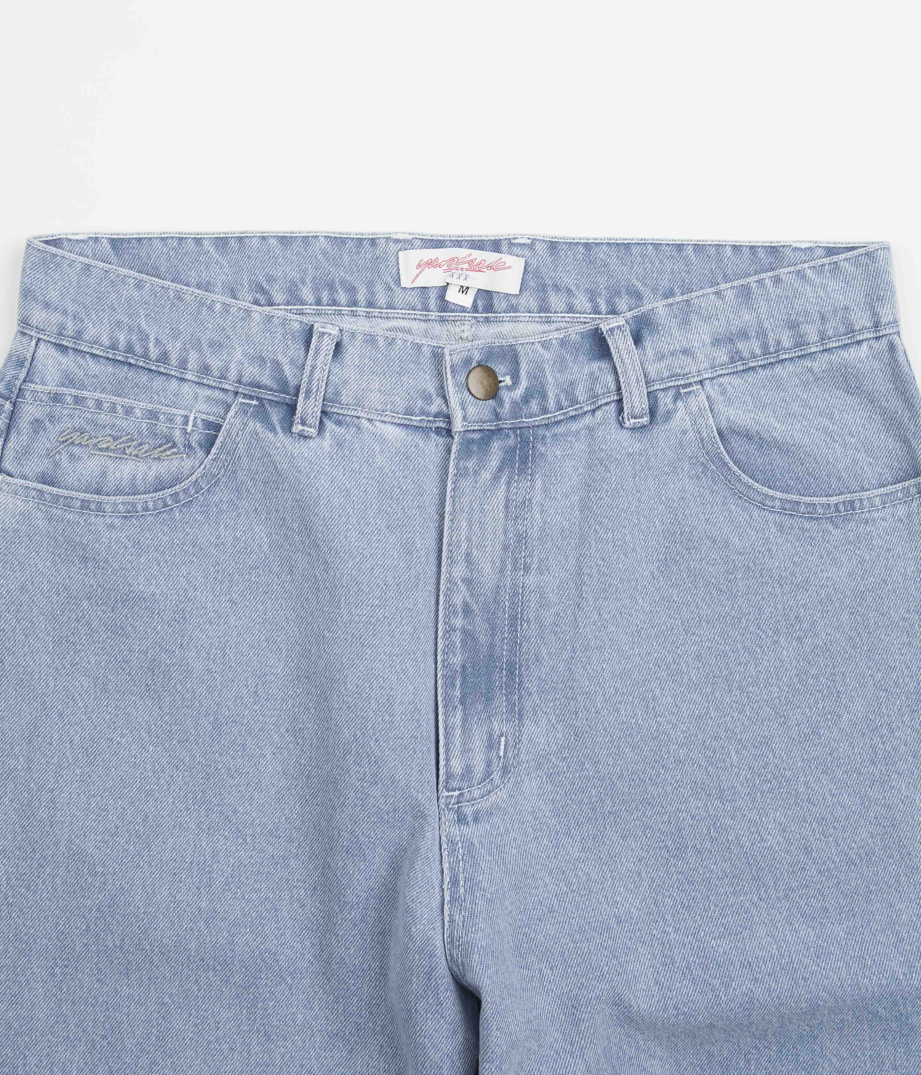Yardsale Phantasy Jeans - Light Denim / White | Flatspot