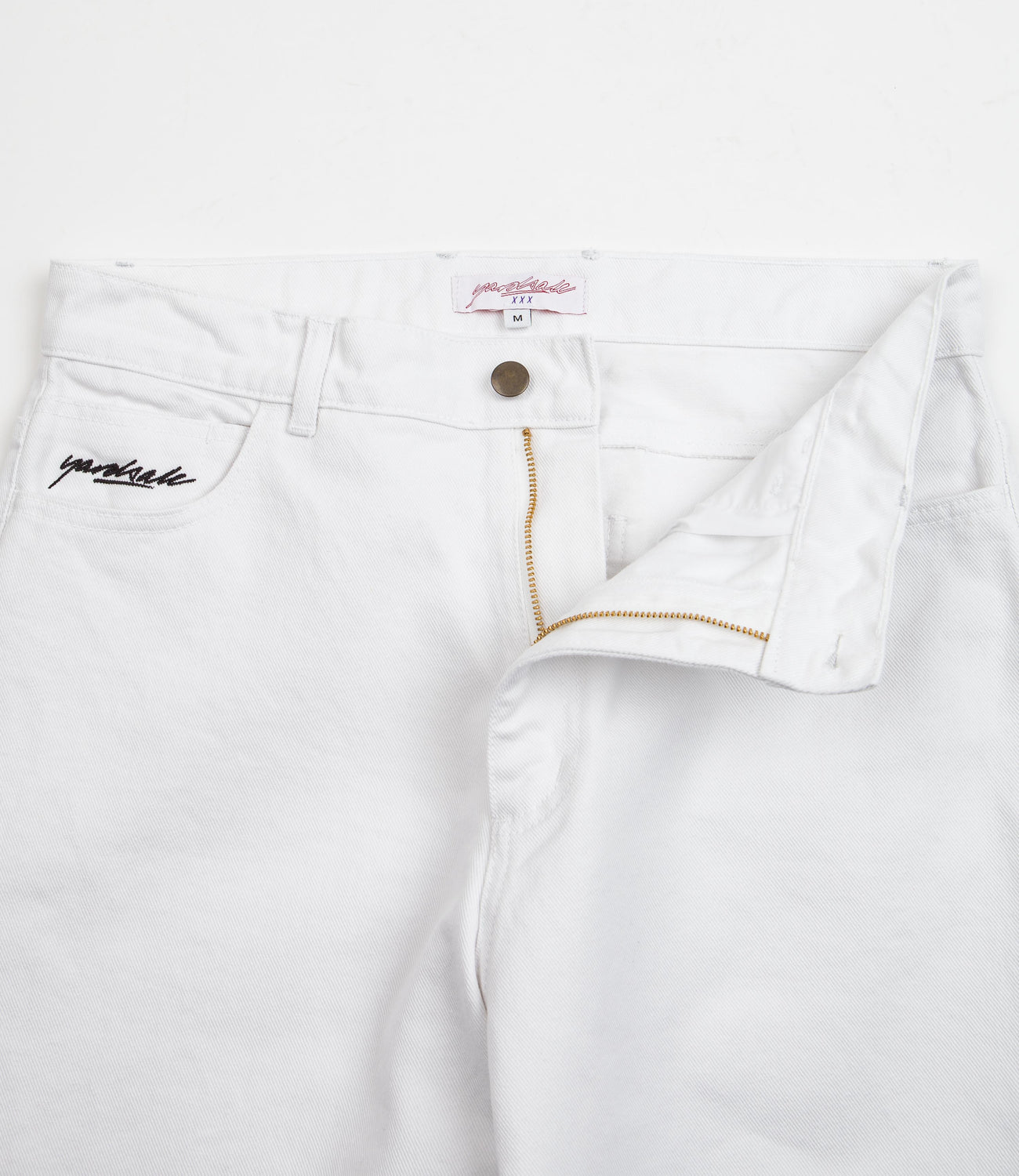 WpadcShops - Yardsale Phantasy Jeans | White - amity tie back