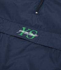 Yardsale Reversible Half-Zip Puffer Jacket - Navy / Black | Flatspot