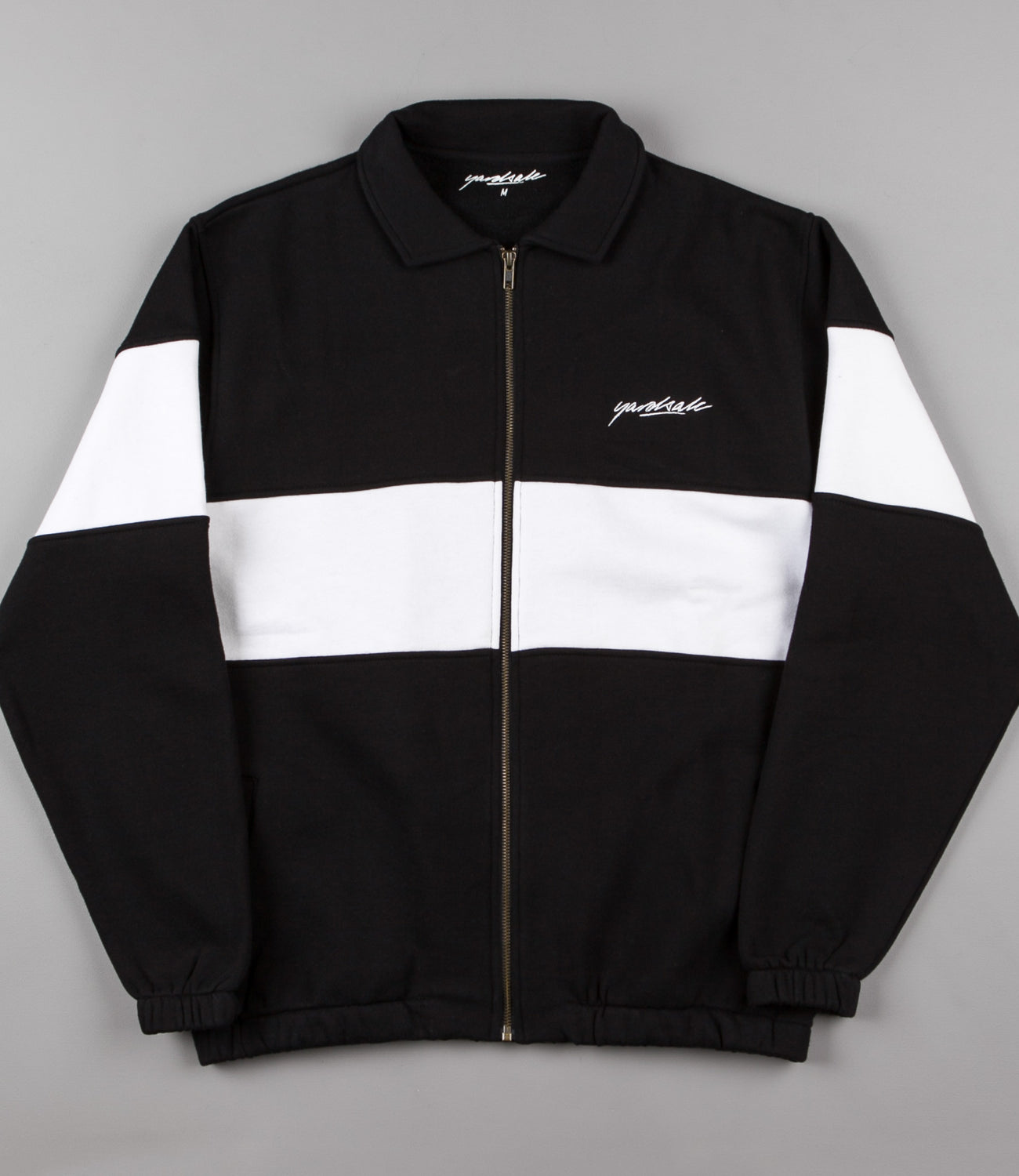 Yardsale Tracksuit Jacket - Black | Flatspot