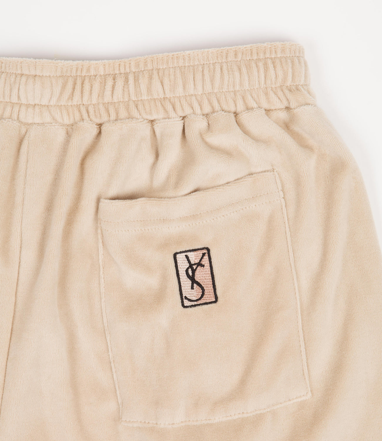 Rhude Beige Drawstring Shorts - FitforhealthShops | Cream