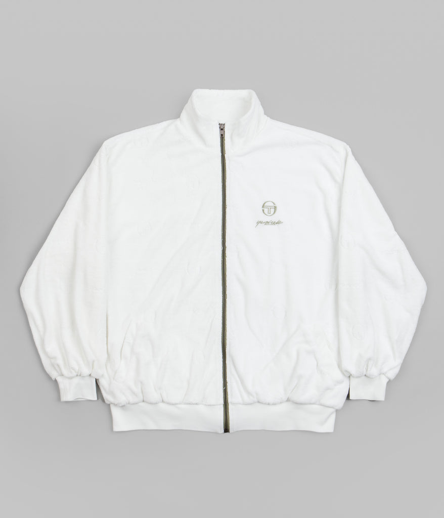 Yardsale Warm Up Jacket - White | Flatspot