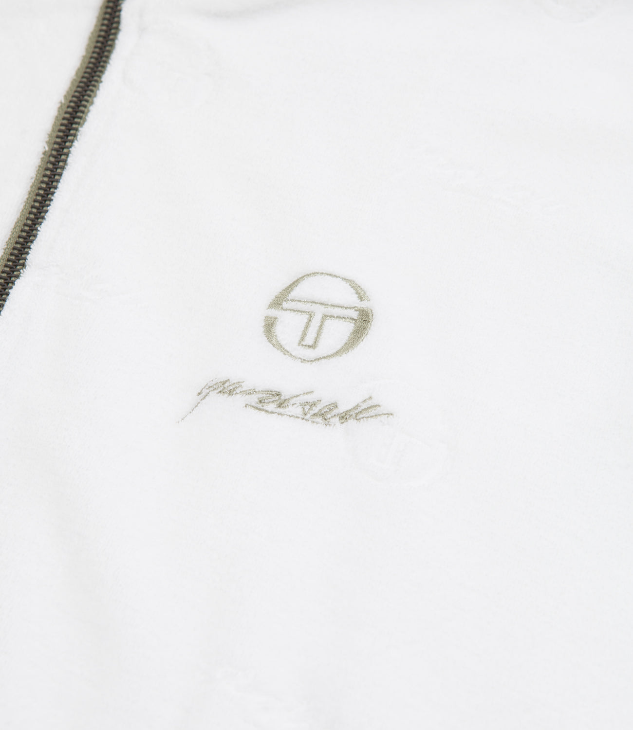 Yardsale x Sergio Tacchini Terry Track Jacket - White | Flatspot