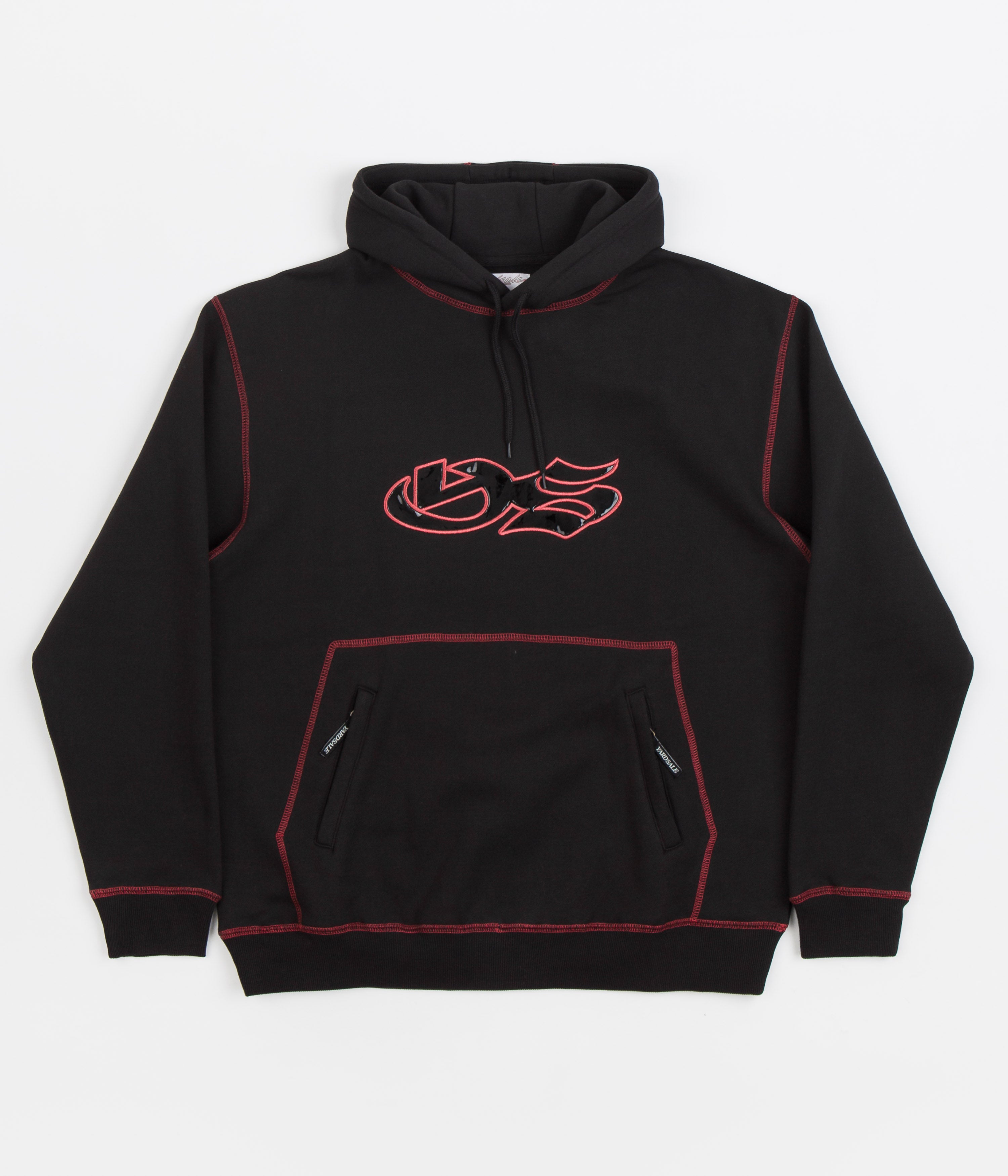 Yardsale YS Sport Contrast Hoodie - Black / Red