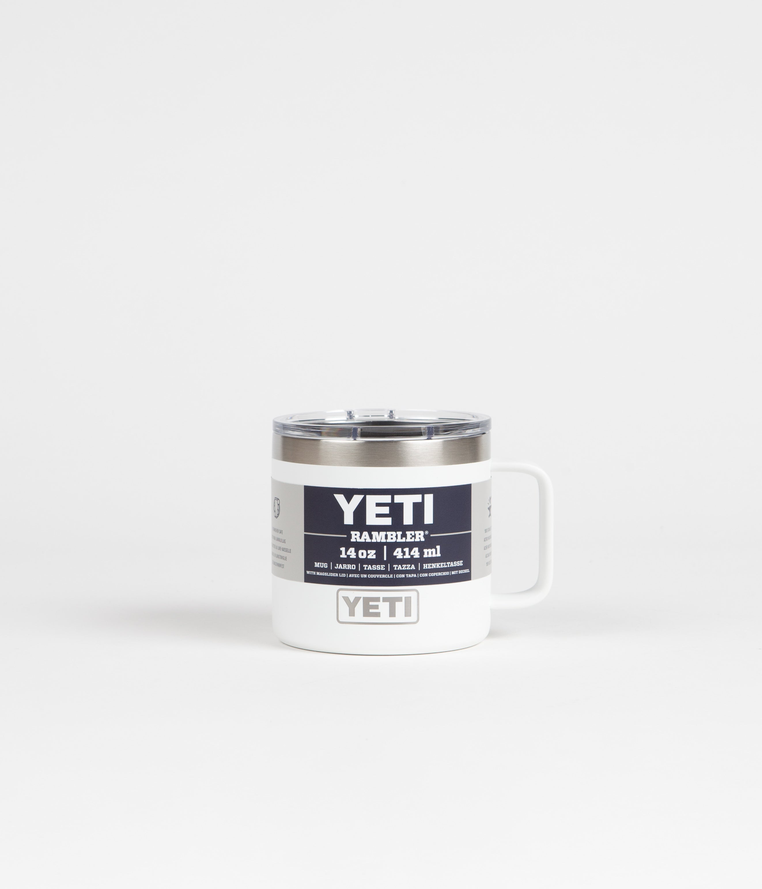 Yeti 10 oz. Rambler Mug with Magslider Lid White