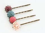 Pink and Blue Bobby Pins