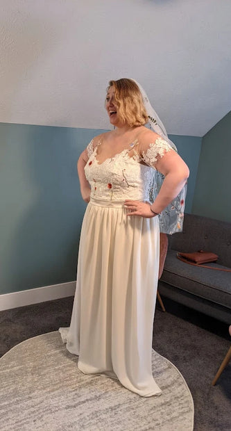 My wedding dress was perfect - until the final fitting when my