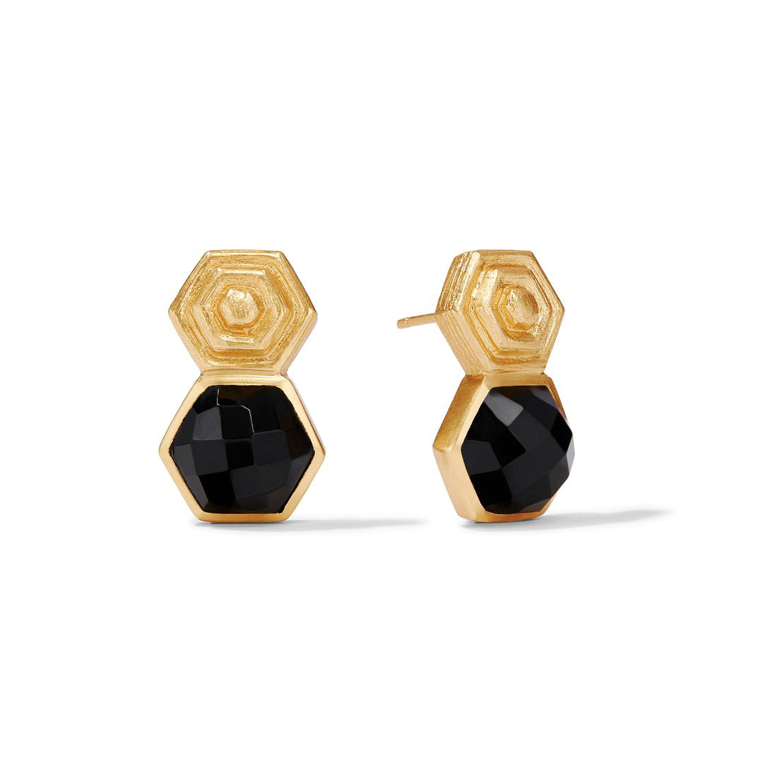 Palladio Earring Obsidian Black