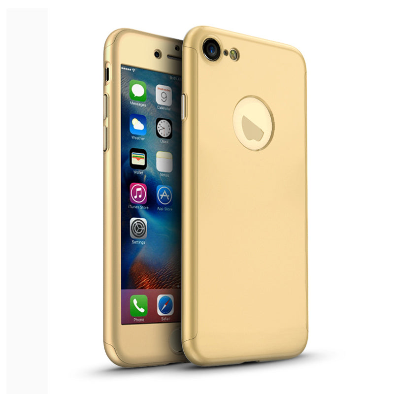 Apple Iphone 8 Goldene Hulle Mit Schutzglas Chargetie Com