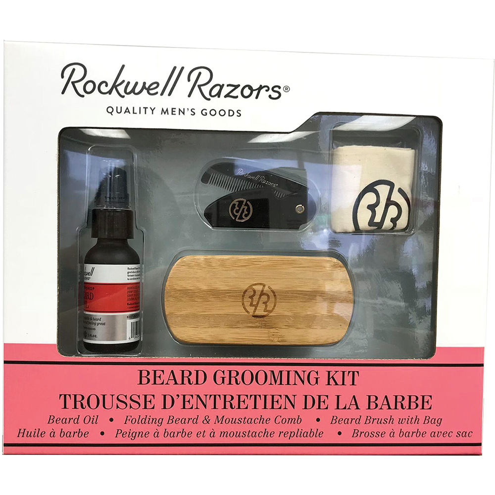 beard and moustache grooming kit