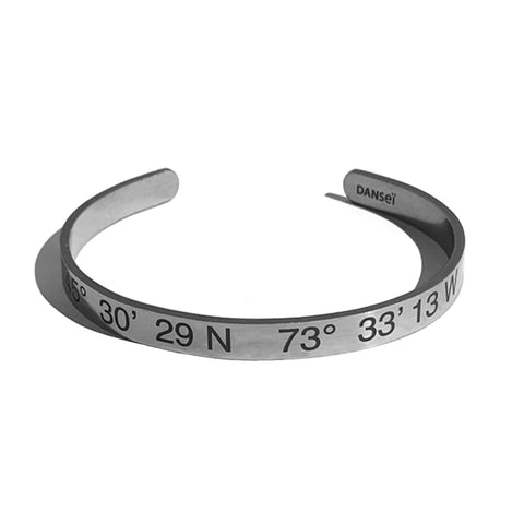 bracelet manchette en aluminium pour homme
