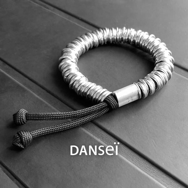 DANSEI Bracelet chaine pour homme en aluminium