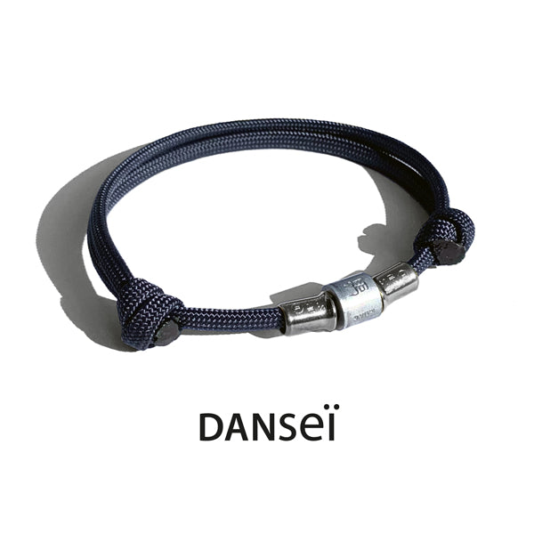 Bracelet en corde pour homme - BRA325B - bleu - DANSEI