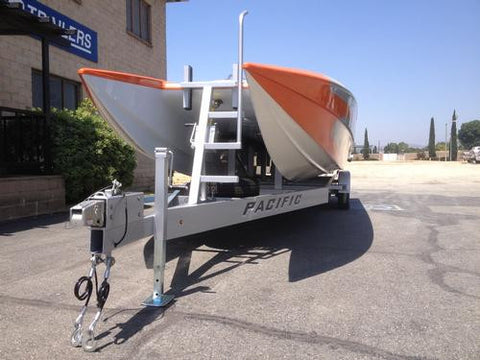 Painted Boat Trailer