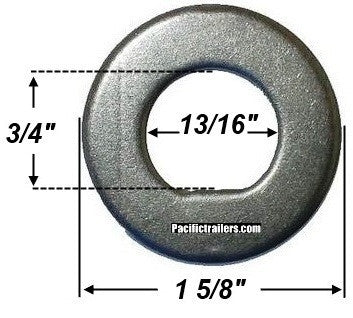 UFP Trailer Axle Spindle #33681, Tapered for 1-3/8' x 1-1/16