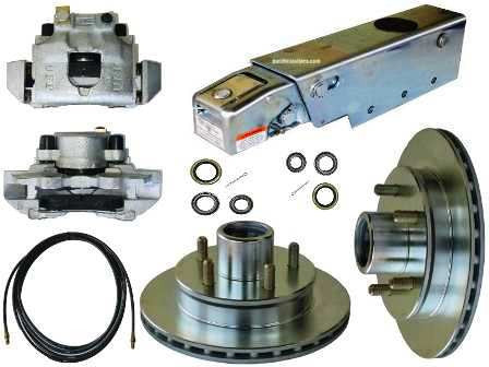 Trailer Buddy Disc Brake Conversion Kit w/ A-60 Actuator ...