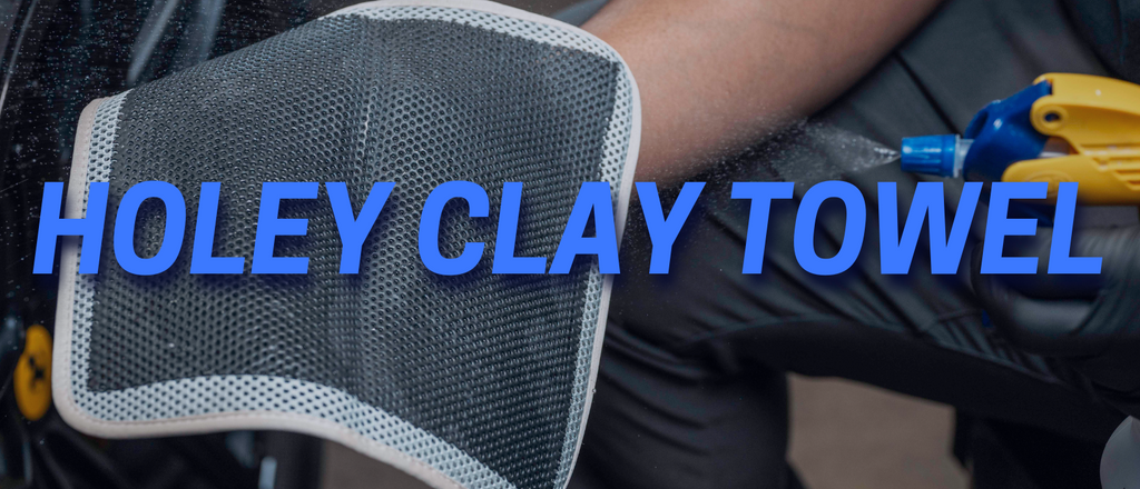 Holey Clay Mitt | Clay Decontamination Mitt from Autofiber