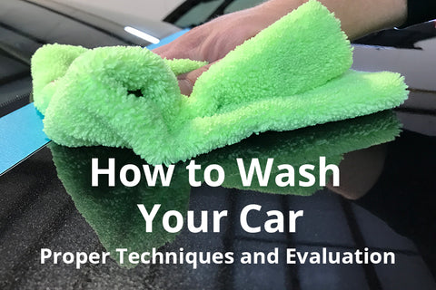 How to Properly Wash Your Car  Car Wash Techniques — Autofiber