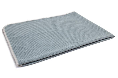 Liquid X Gray Matter Waffle Weave Drying Towel with Silk Edges