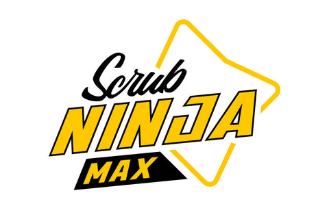Autofiber Scrub Ninja Scrubber Sponge 3 pack White and Grey BULK 10x