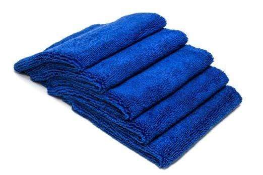 Adam's Edgeless Microfiber Utility Towel - Edgeless Microfiber Design with  Tight Weave Fibers - Great All Purpose Detailing Towel (4 Pack)