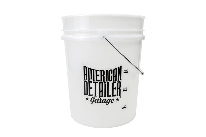 5 Gallon Wash Bucket Combo - CLEAR