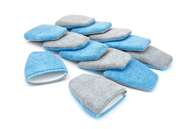 12 Pack Microfiber Applicator Pads | Wax Sealant Dressings Etc.