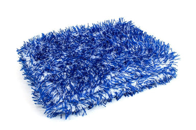 Block Party] Microfiber Wash Sponge - Blue/Gray