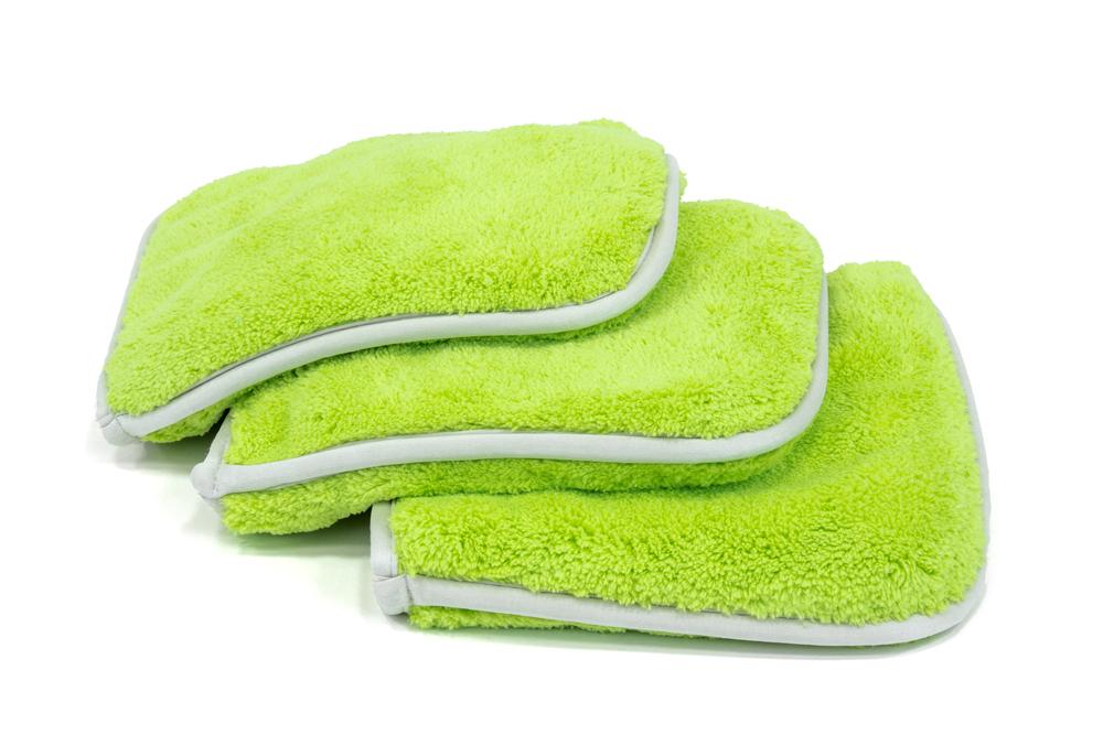 [Double Flip] Rinseless Car Wash Microfiber Towel (8 in. x 8 in., 1100 gsm) 3 pack