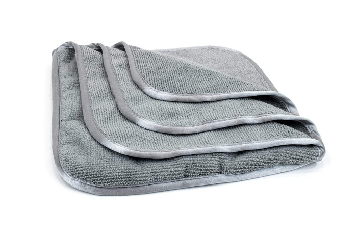 Veros Car Care Borderless Grey Microfiber Towel 1 Pack