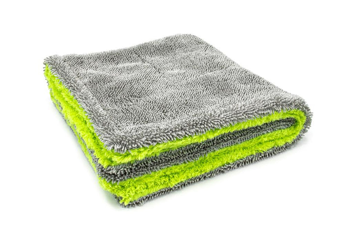 Autofiber Big Thirsty Waffle Weave Microfiber Towel - Gray