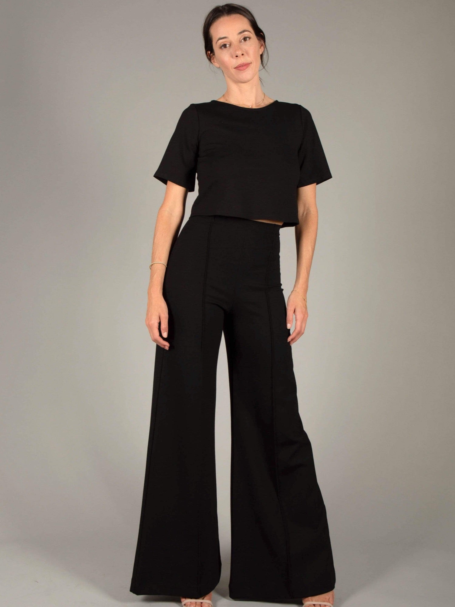 Ripley Rader - Black Wide Leg Pants - prodottihaccp