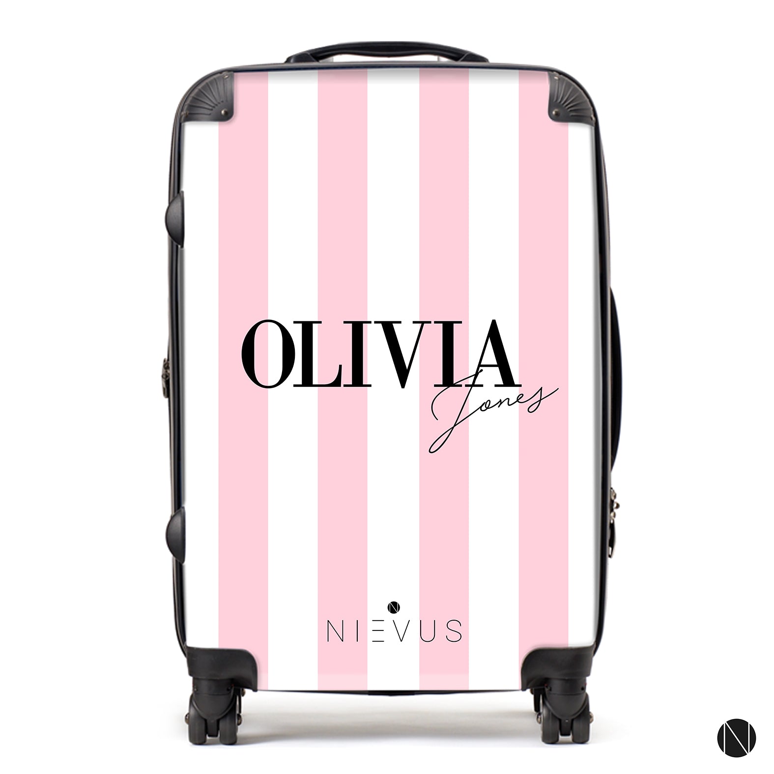 suitcase from pink