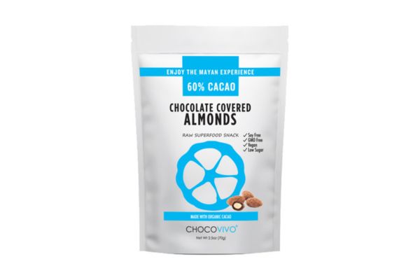 chocovivo chocolate covered almonds