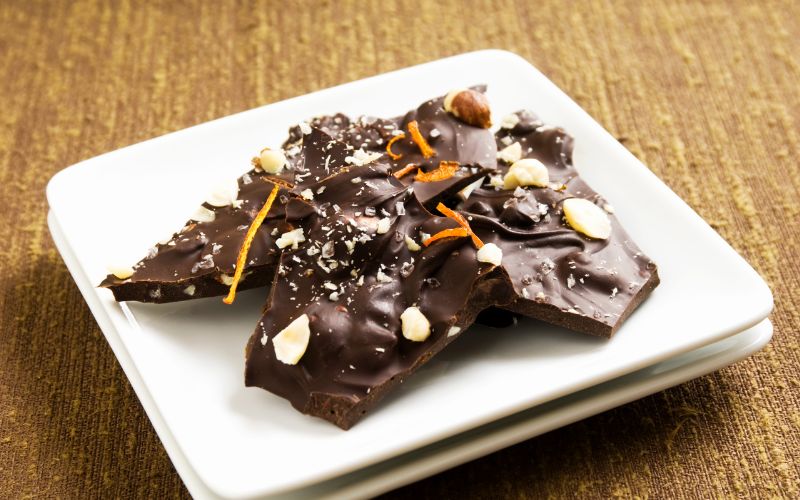 coconut chocolate bark