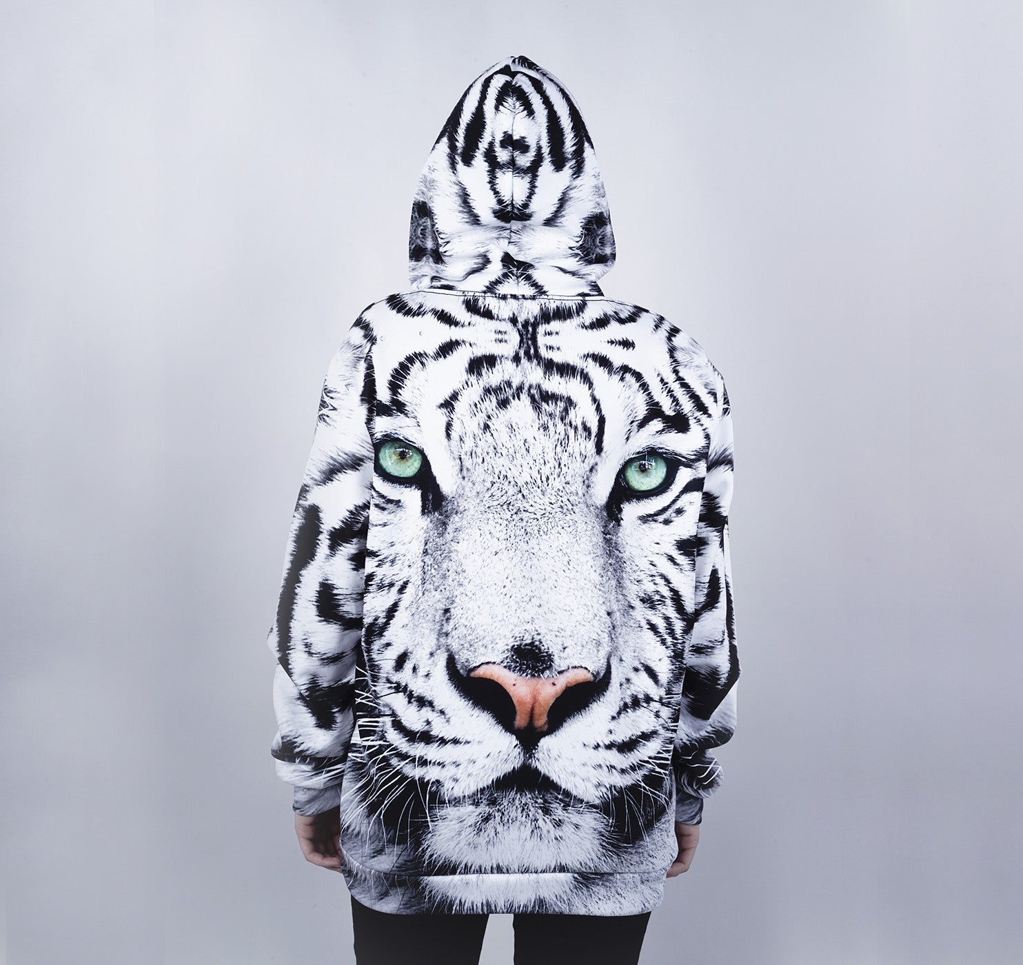 white tiger hoodies