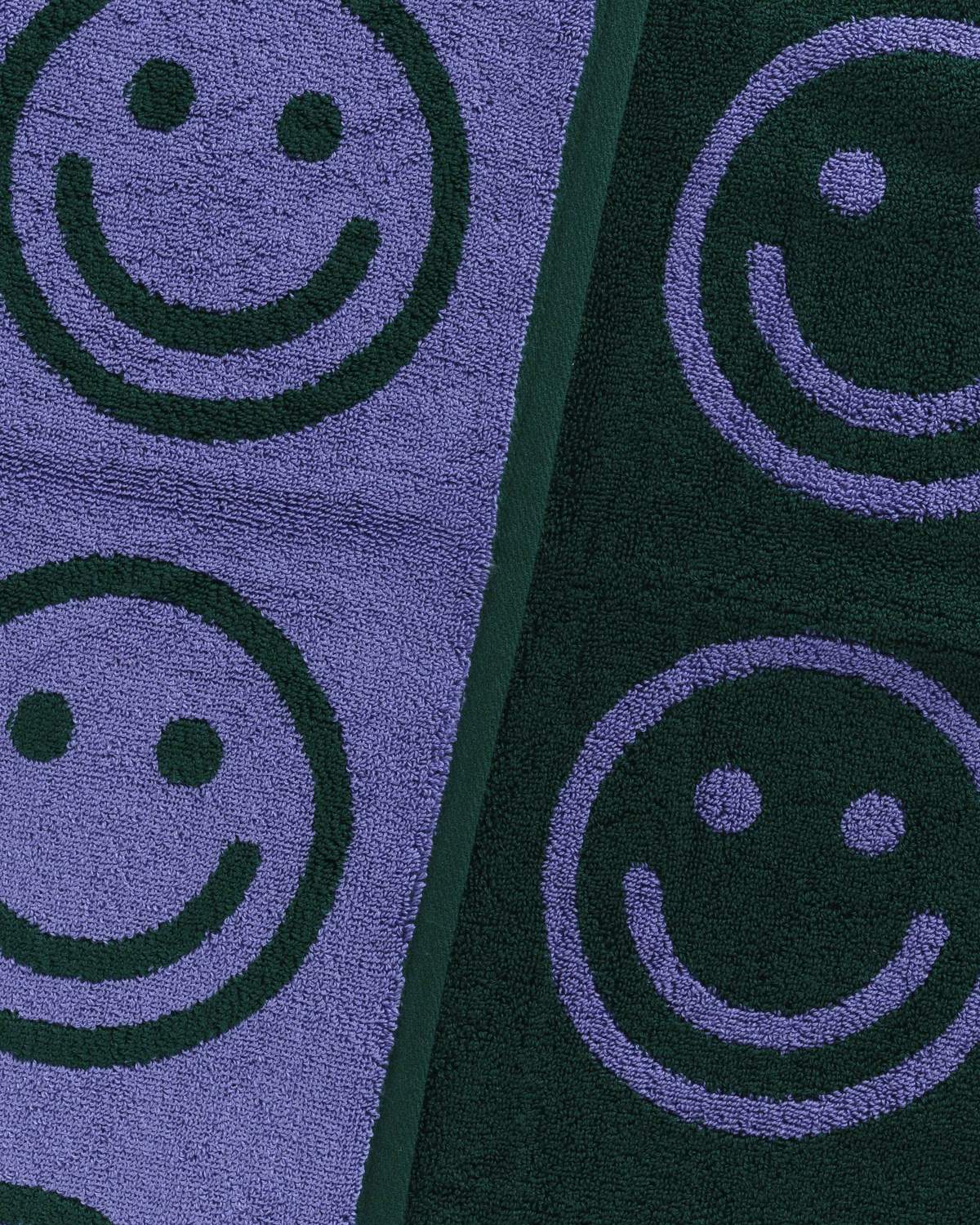 Bath Towel - Evergreen Happy