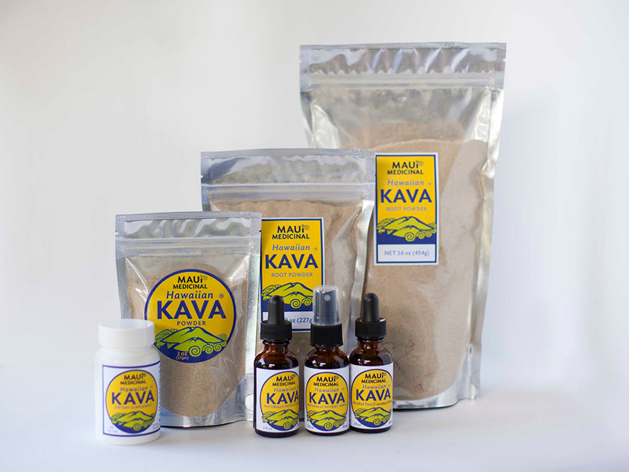 Hawaiian Kava for Sleep & Stress Relief - Maui Medicinal Herbs